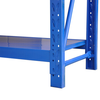 施爾福輕型貨架倉儲180kg/層家用置物架倉庫貨架庫房展示架金屬層架藍色長100*寬40*高200cm五層主架